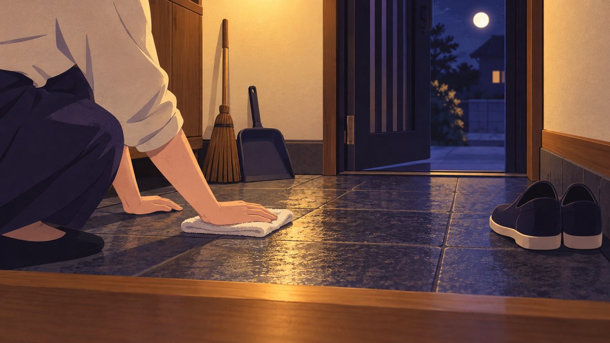 玄関の風水で運気を上げる方法|鏡の位置・靴・置くもの・方角別の色とNG例